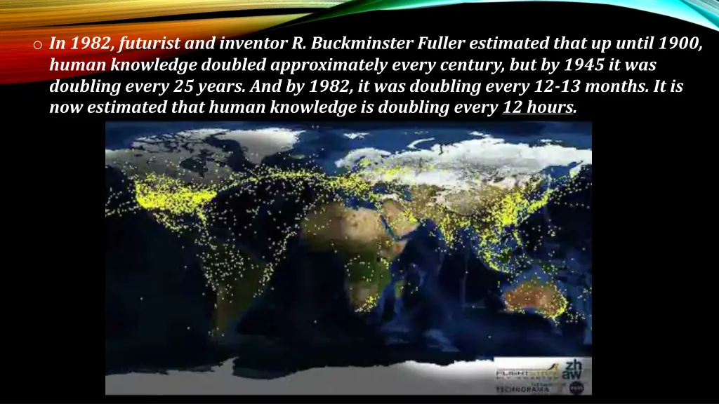 o in 1982 futurist and inventor r buckminster