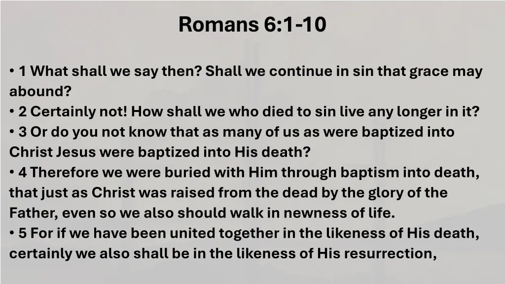 romans 6 1 10