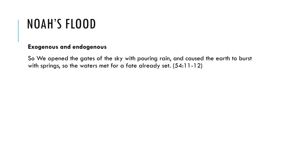 noah s flood 1