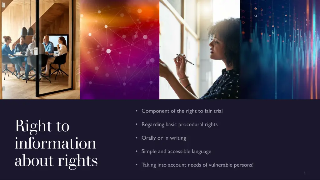 right to information about rights