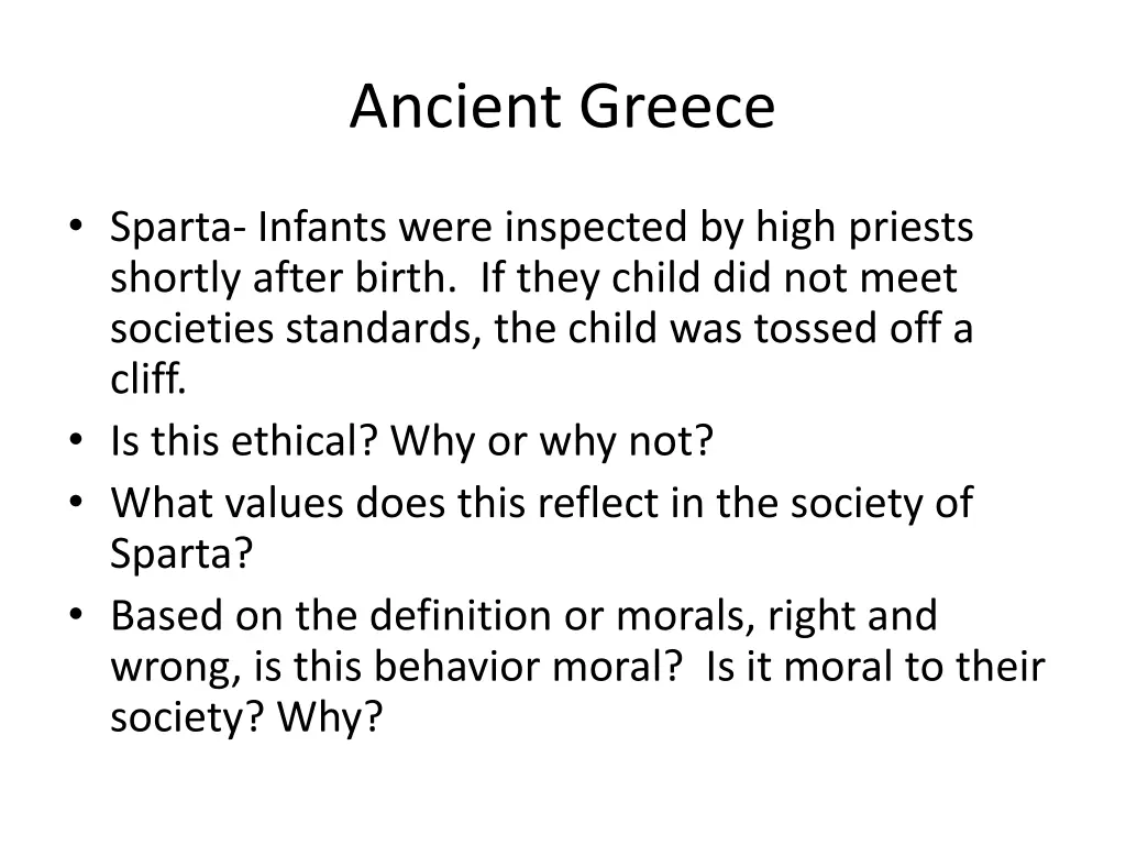 ancient greece
