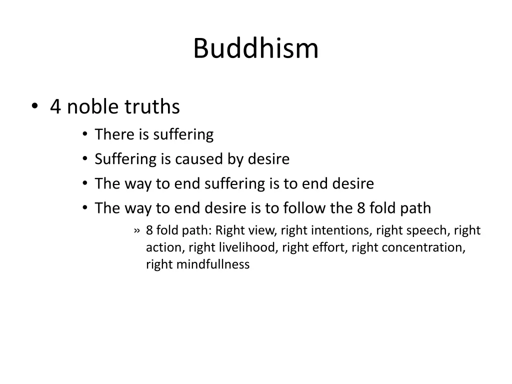 buddhism