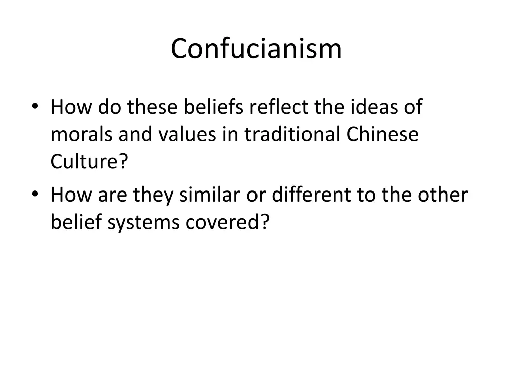 confucianism 1