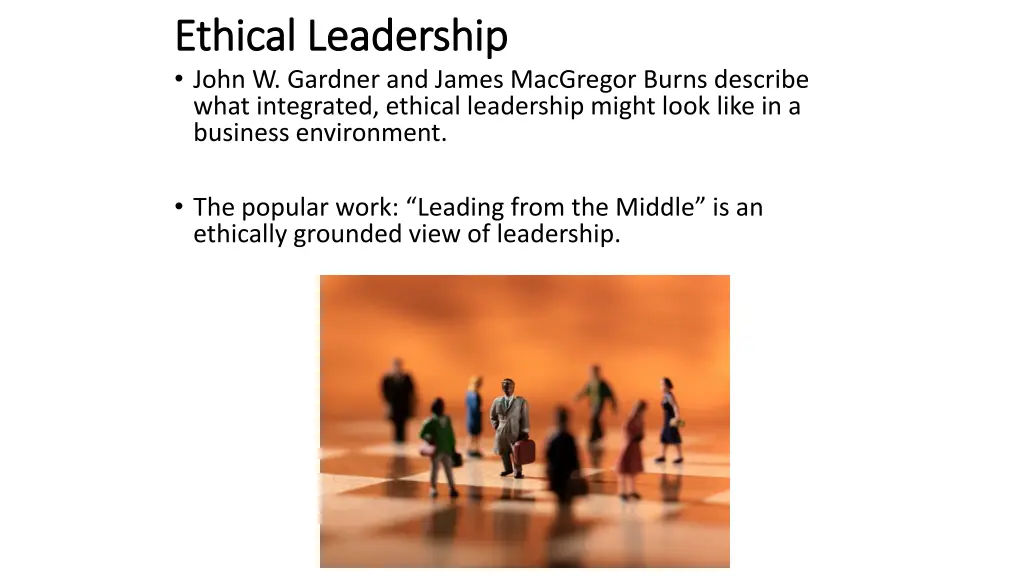 ethical leadership ethical leadership john