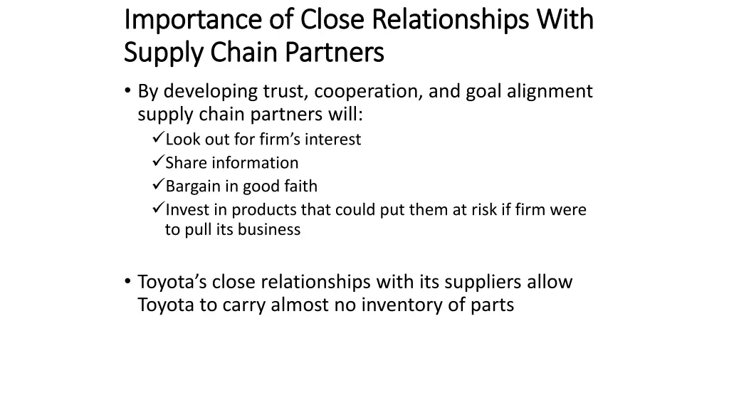importance of close relationships with importance