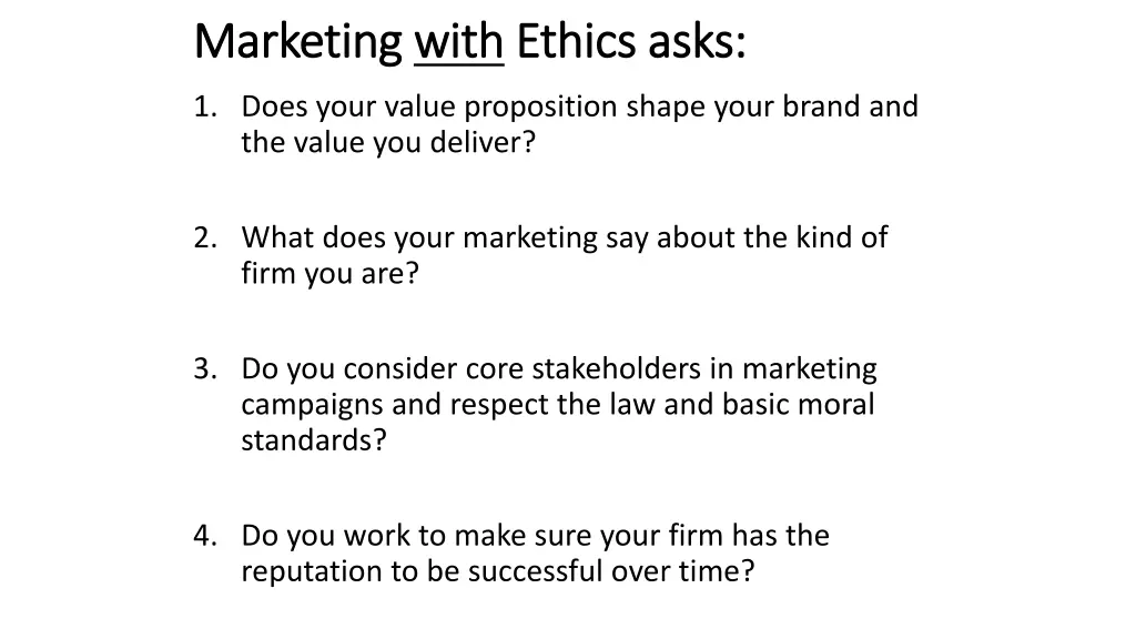 marketing marketing with