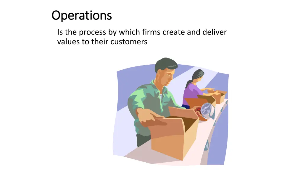 operations operations