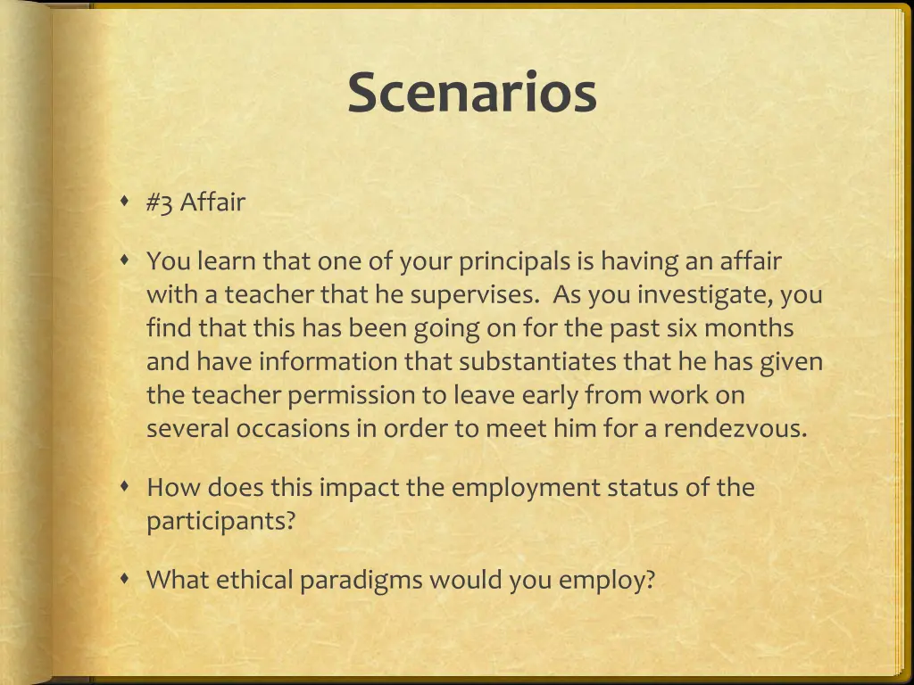 scenarios 2
