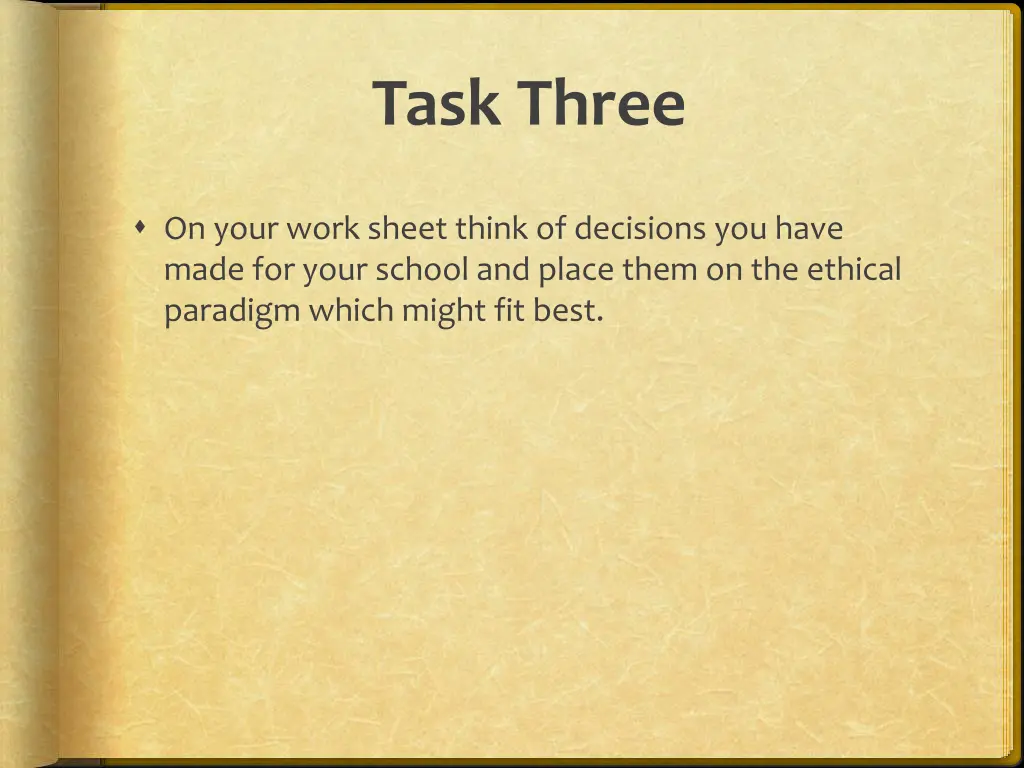 task three