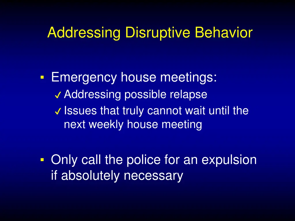 addressing disruptive behavior 3