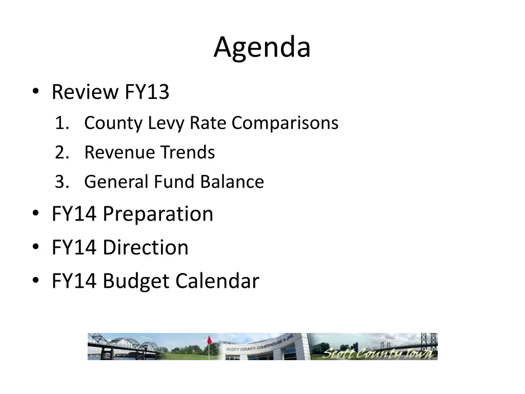 agenda