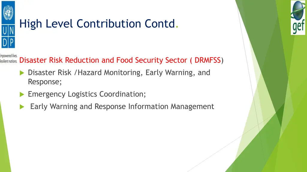 high level contribution contd 4