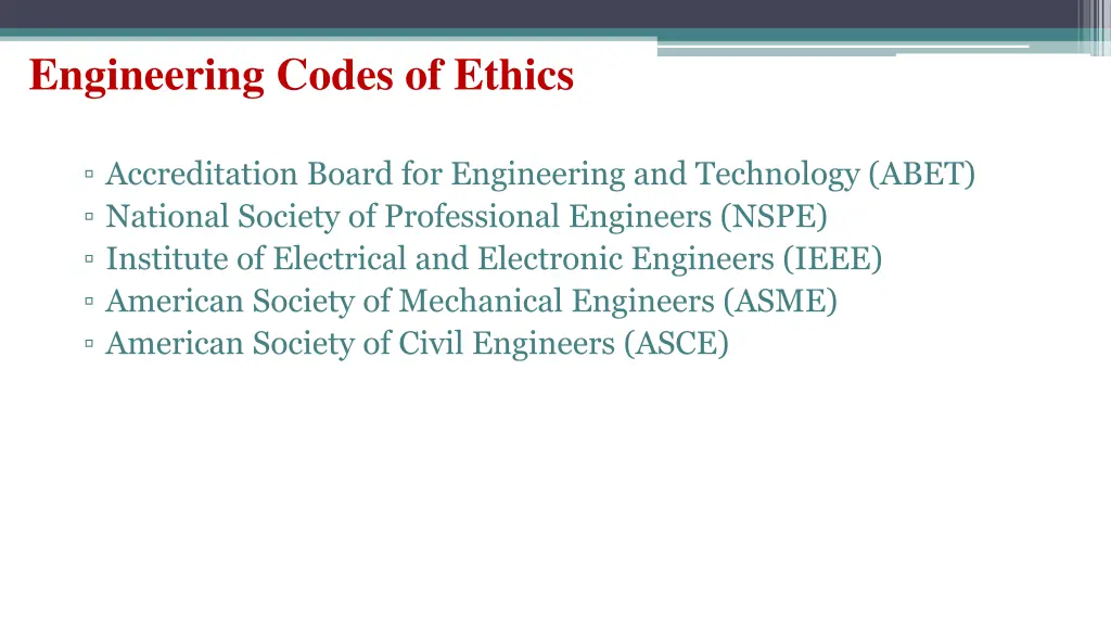 engineering codes of ethics