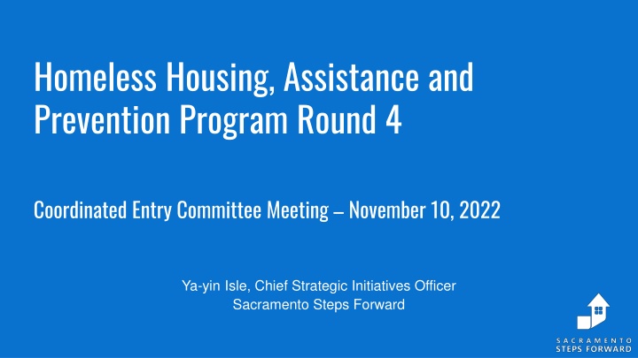 homeless housing assistance and prevention