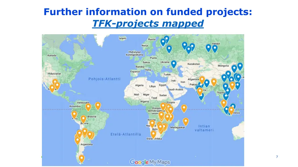 further information on funded projects