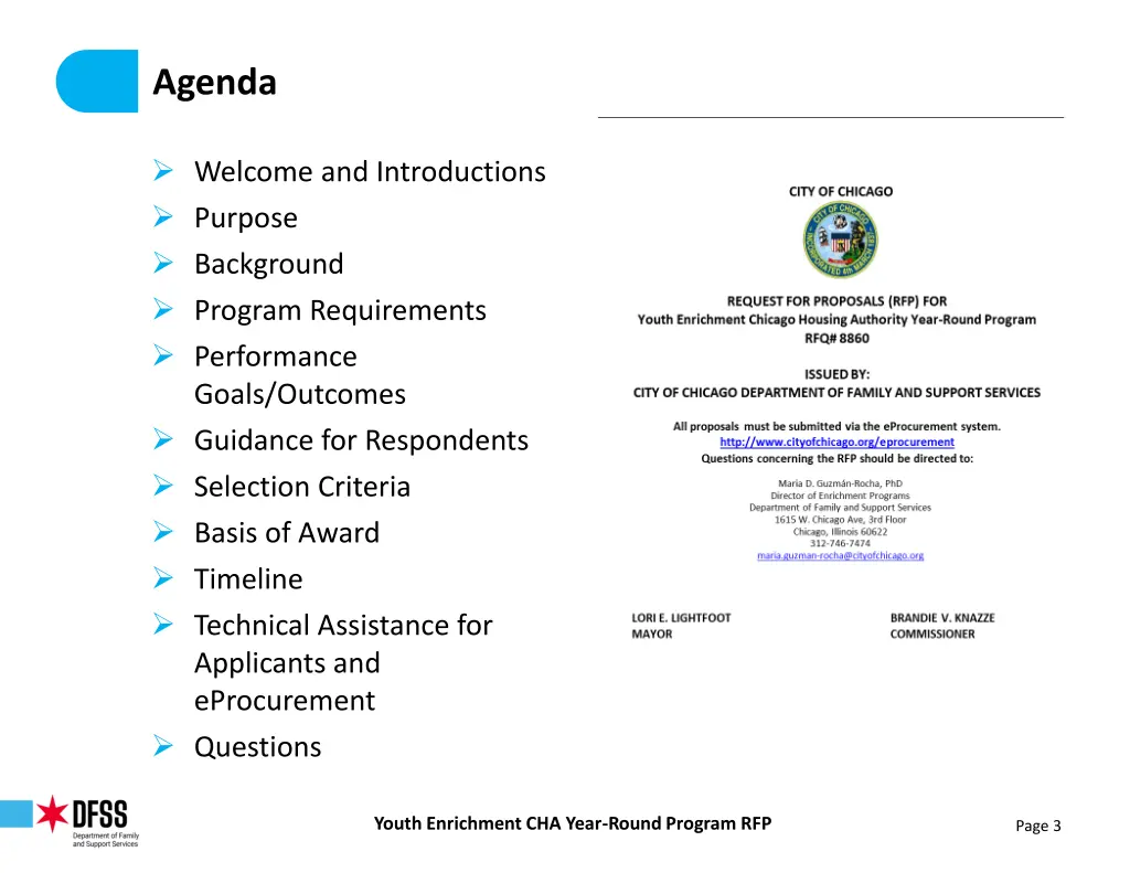 agenda
