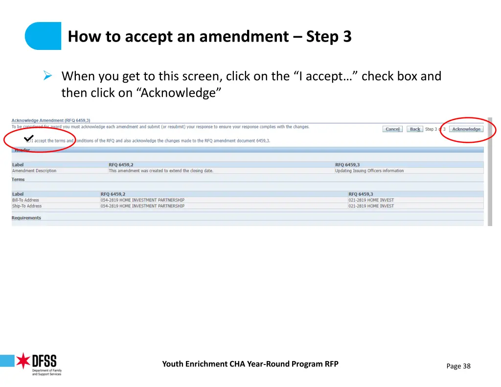 how to accept an amendment step 3