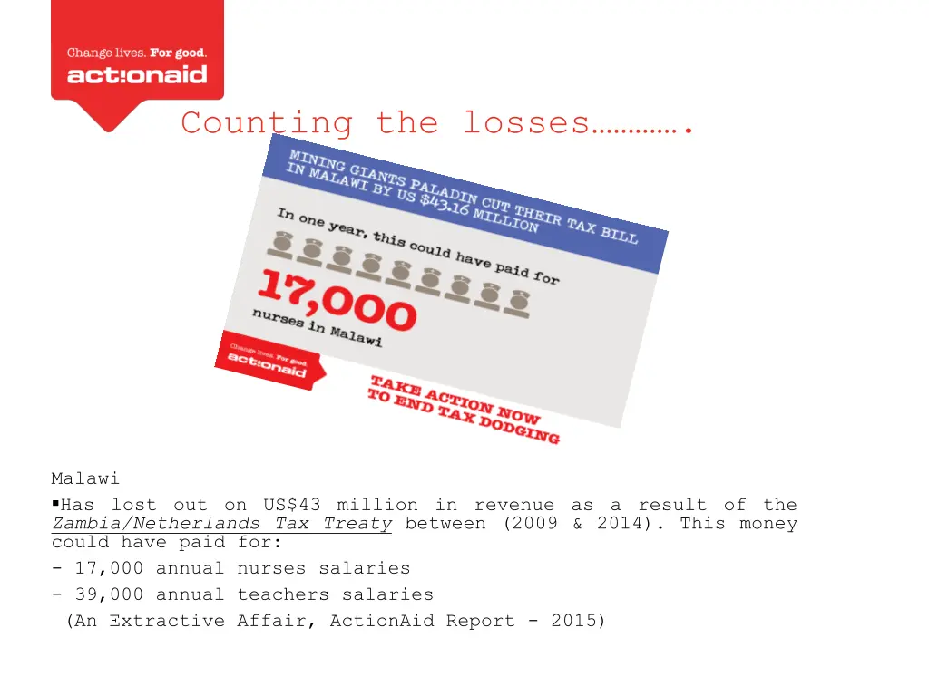counting the losses 2