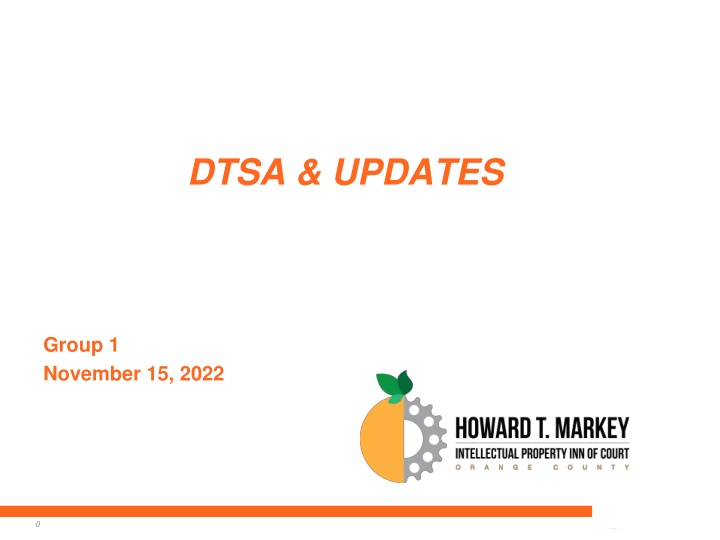dtsa updates