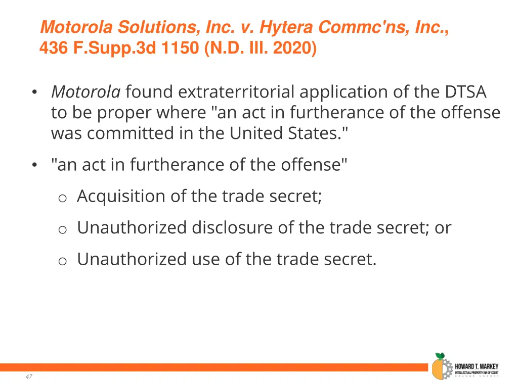 motorola solutions inc v hytera commc 1