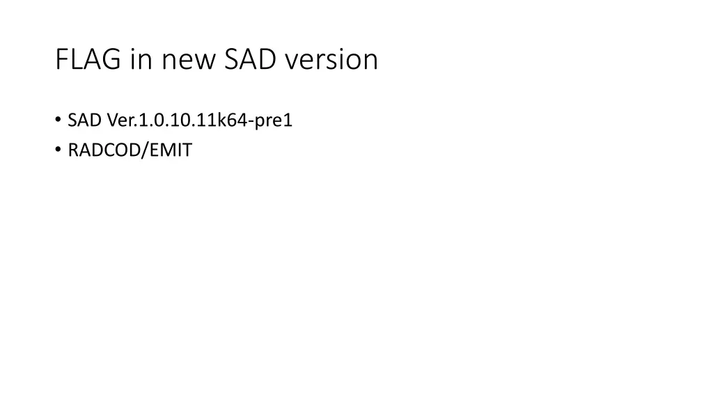 flag in new sad version