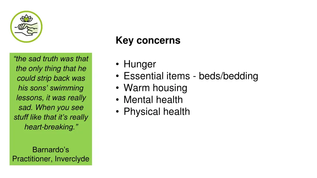 key concerns