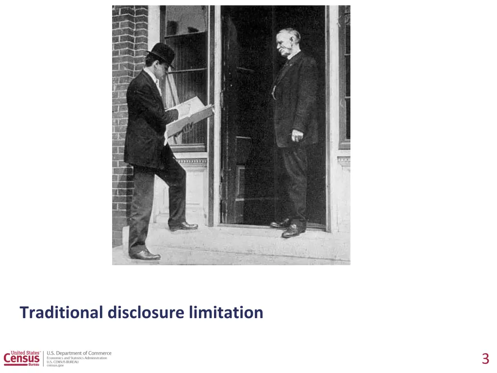 traditional disclosure limitation