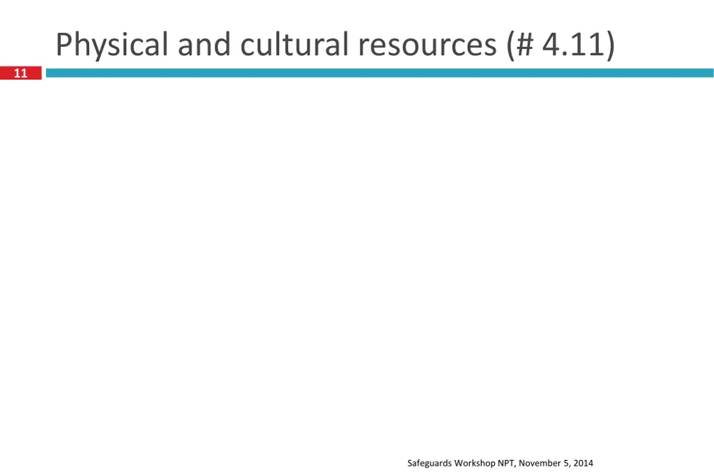 physical and cultural resources 4 11