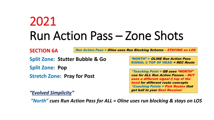 2021 2021 run action pass run action pass zone