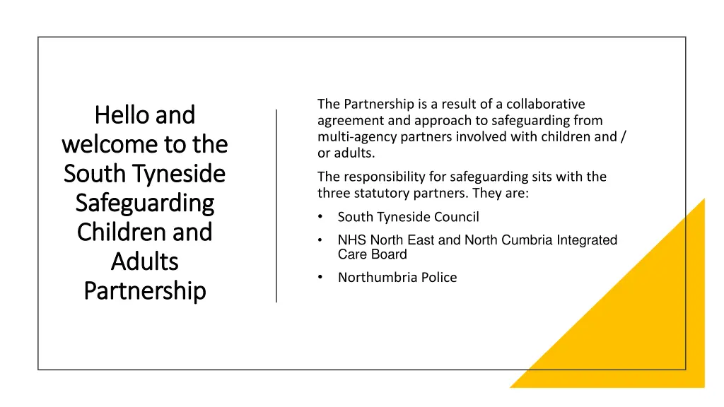 the partnership is a result of a collaborative