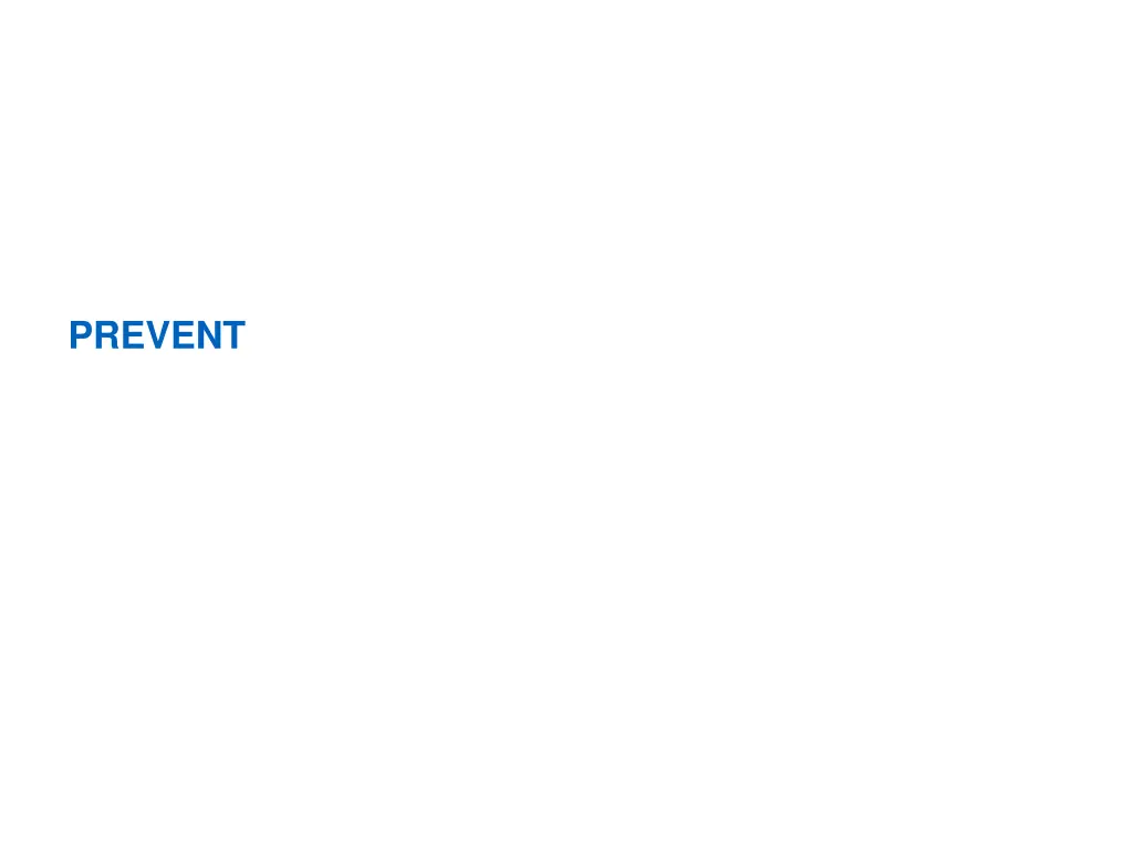 prevent