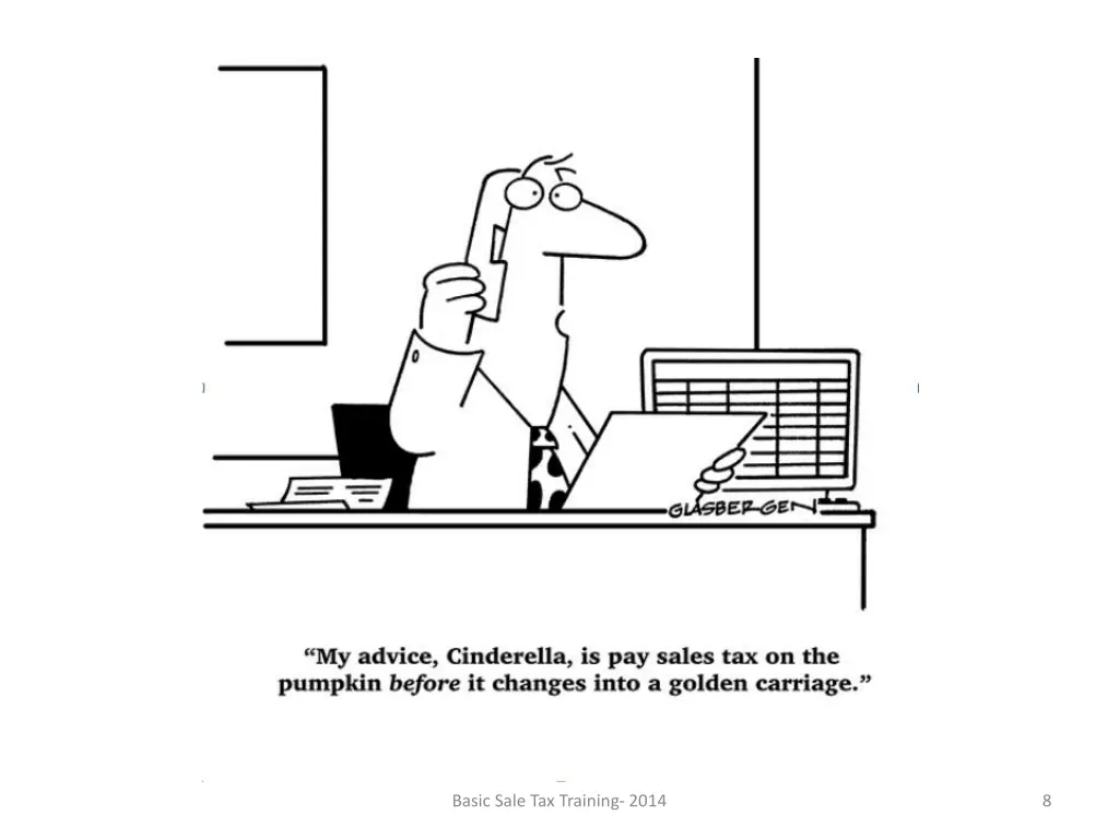 basic sale tax training 2014