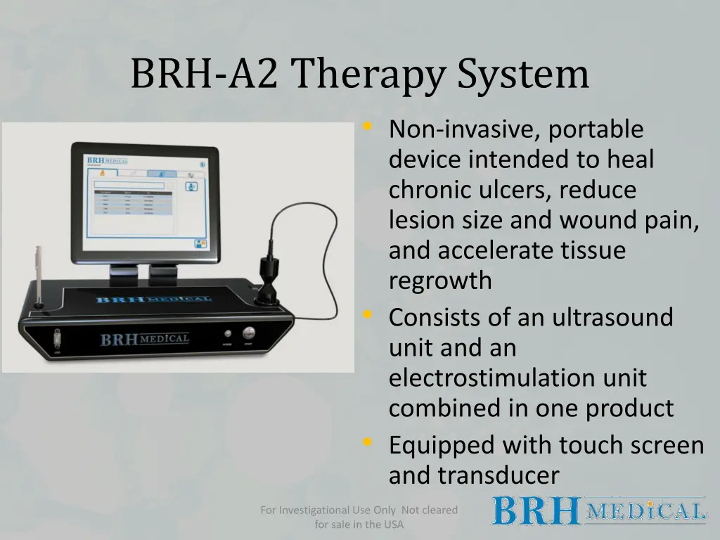 brh a2 therapy system