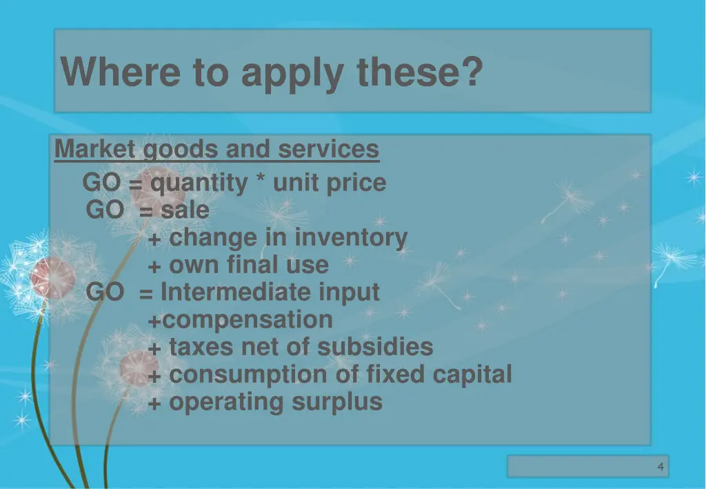 where to apply these