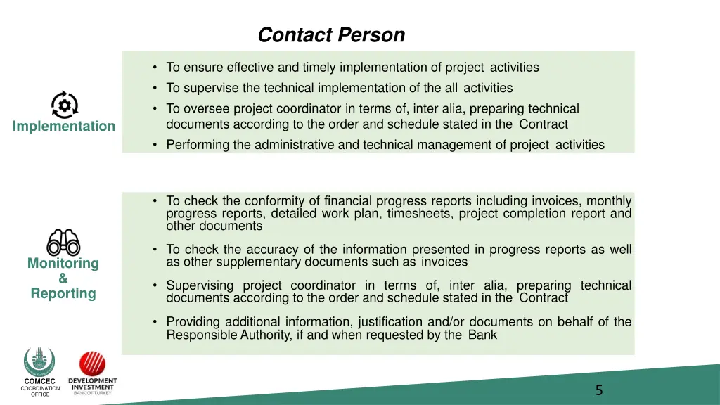 contact person