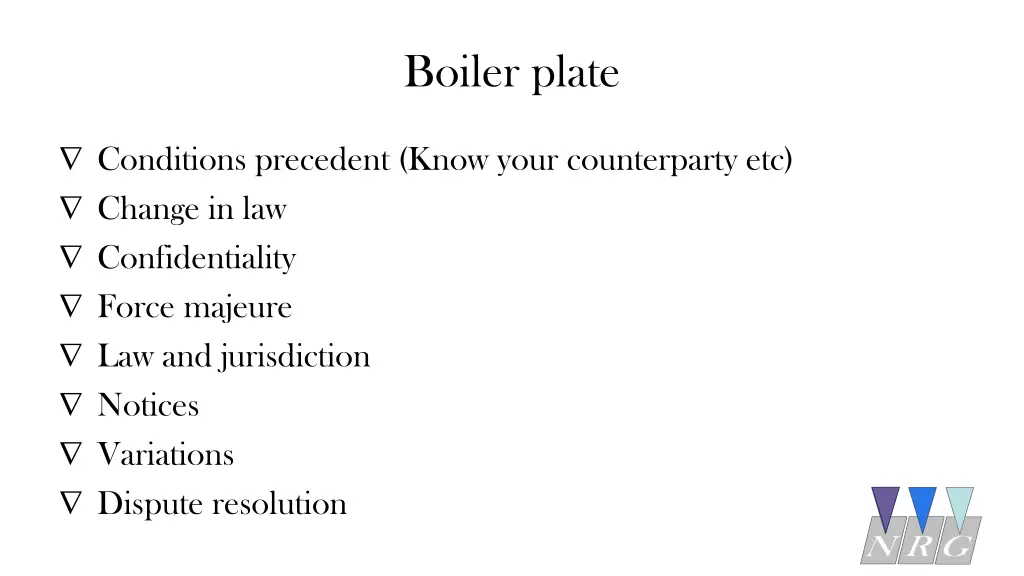 boiler plate