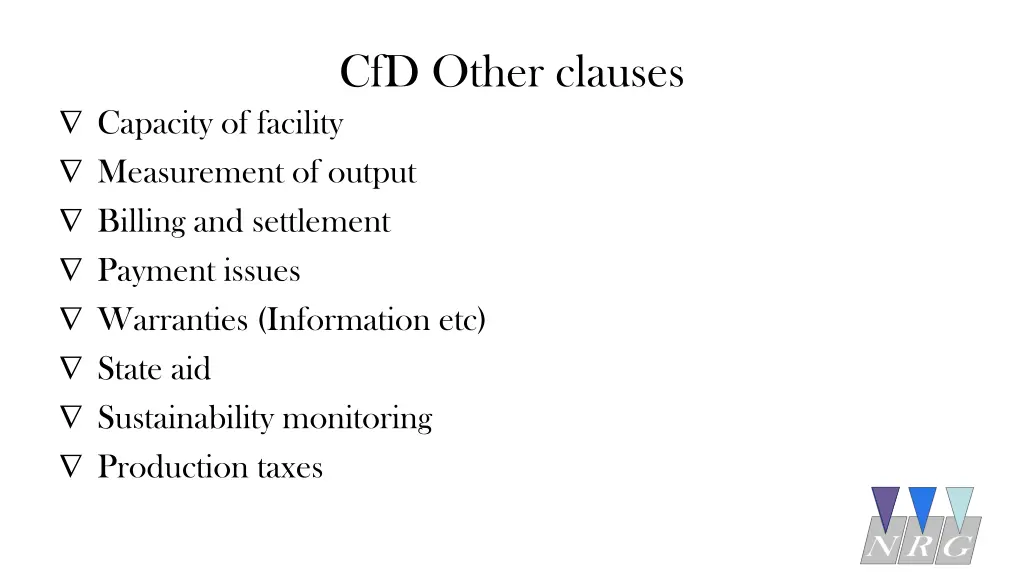 cfd other clauses