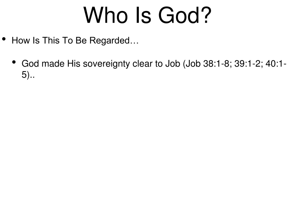 who is god 2