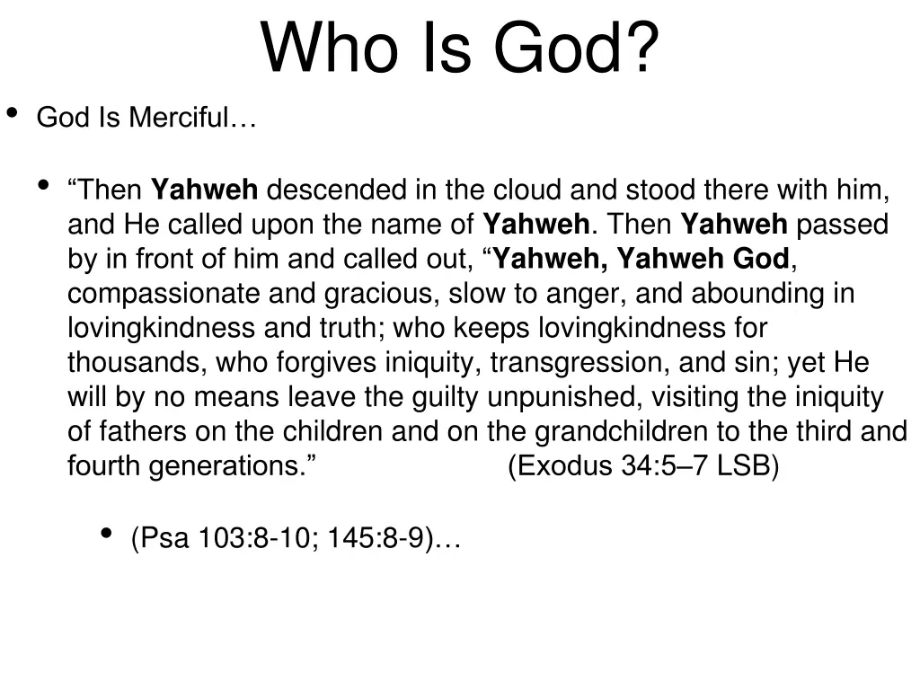 who is god 3