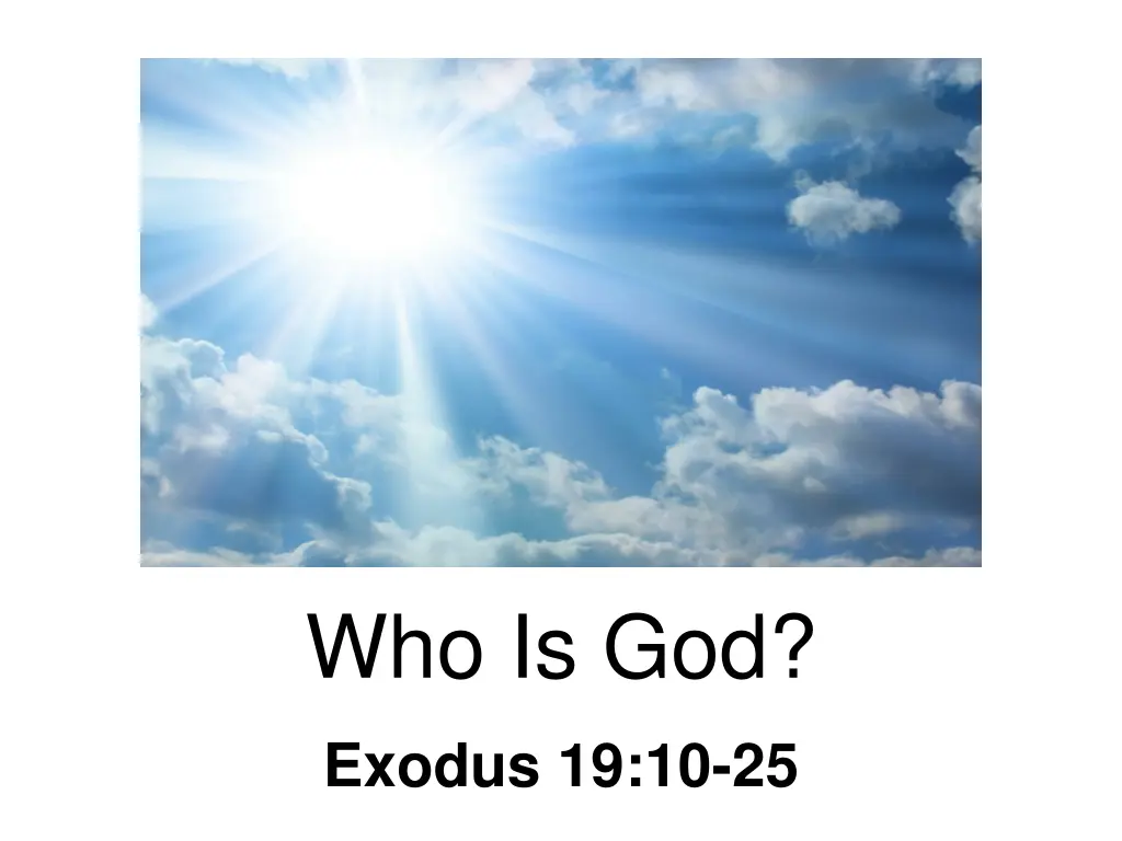 who is god