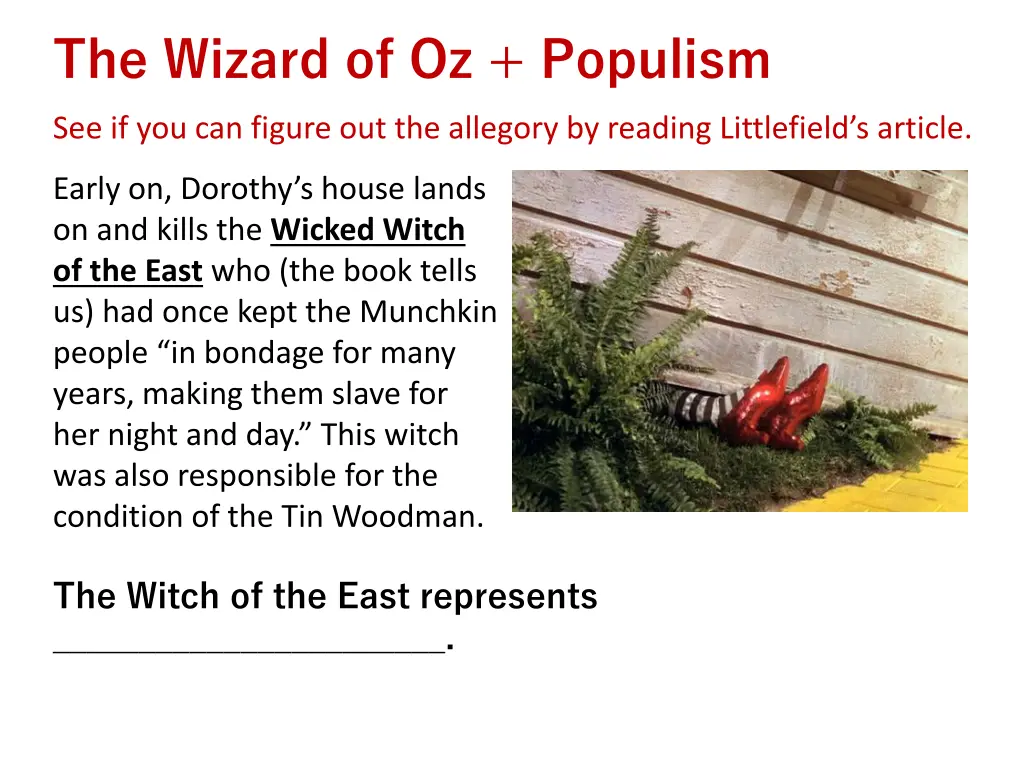 the wizard of oz populism 1