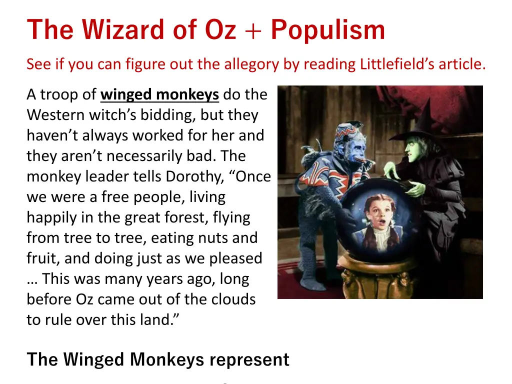 the wizard of oz populism 9