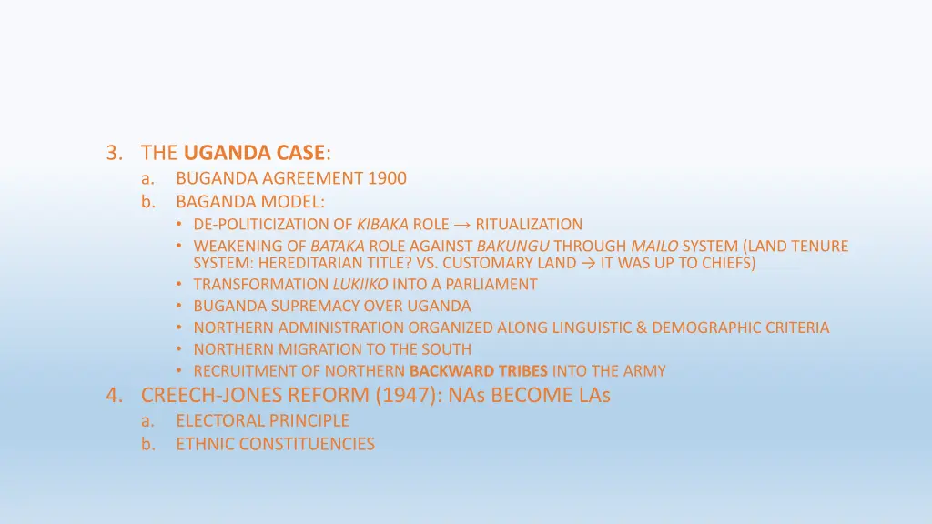 3 the uganda case a buganda agreement 1900