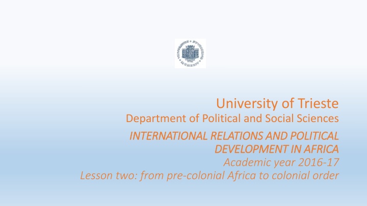 university of trieste