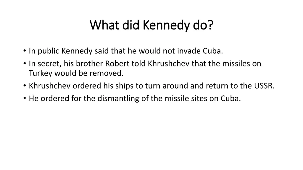 what did kennedy do what did kennedy do 2