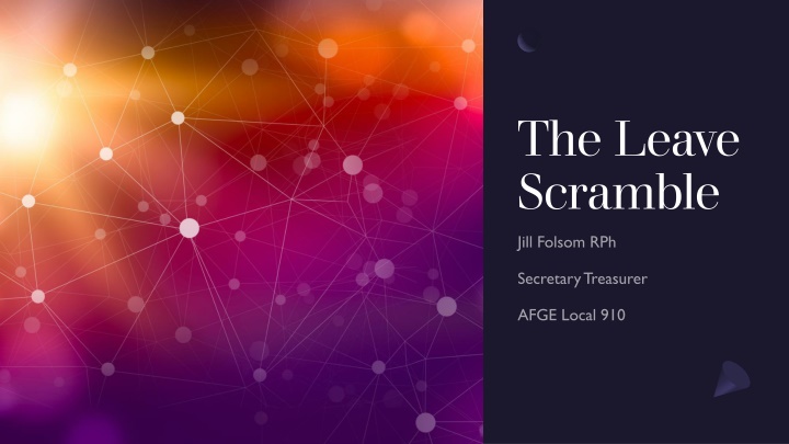 the leave scramble