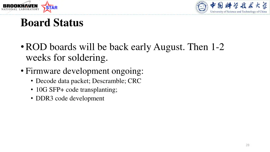 board status