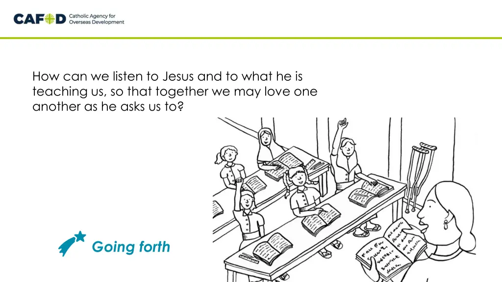how can we listen to jesus and to what
