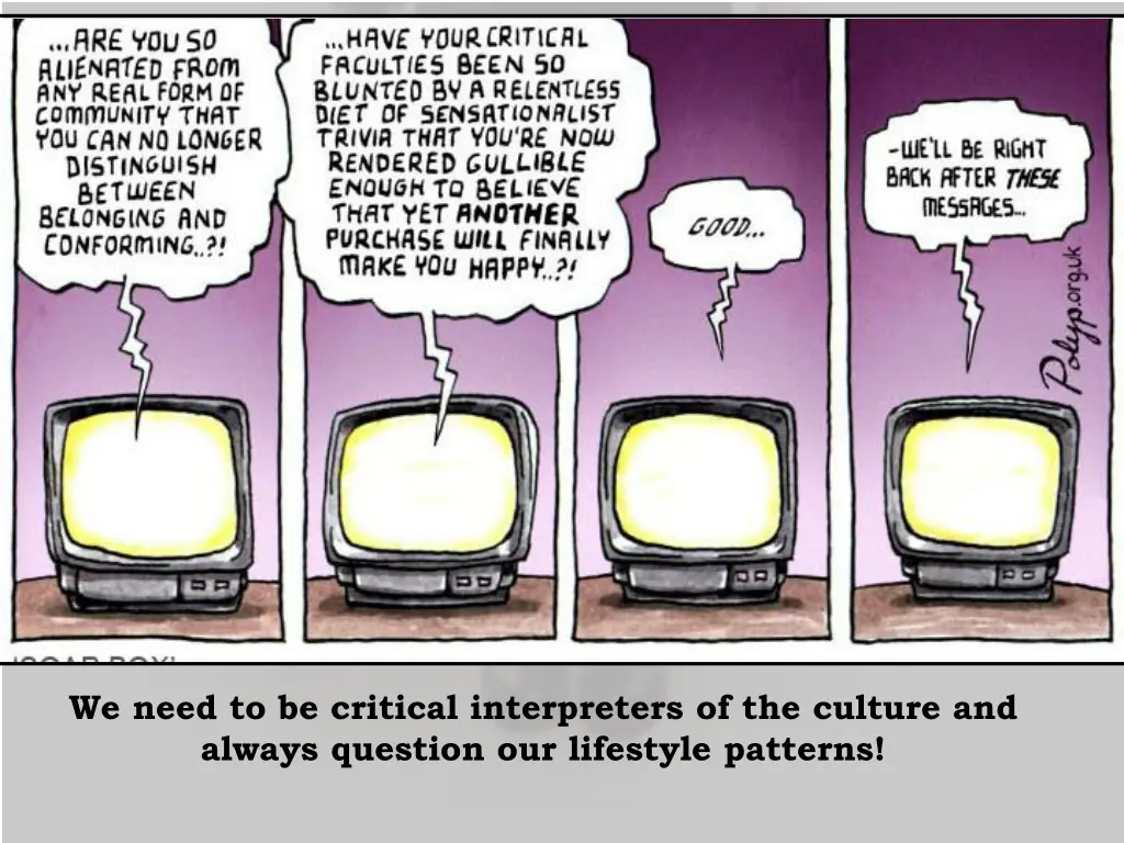 we need to be critical interpreters