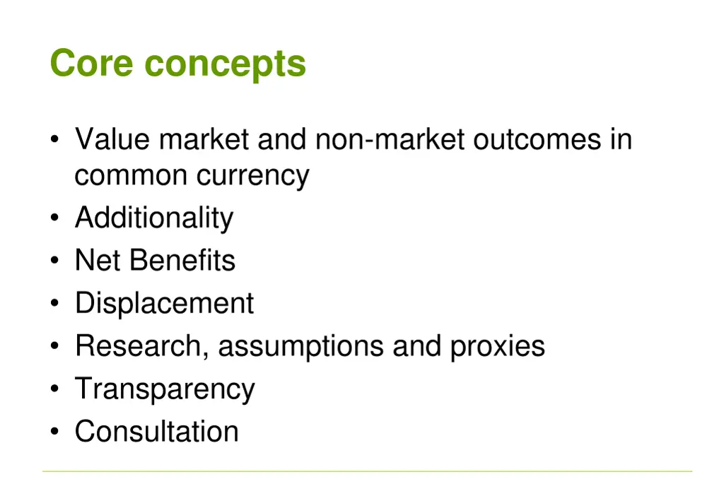 core concepts